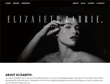 Tablet Screenshot of elizabethcarrie.com